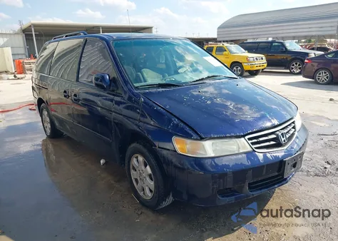 2003 Honda Odyssey Ex z USA, uszkodzony, nr VIN 5FNRL18683B063446
